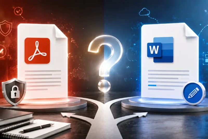 Surat Lamaran Kerja Format PDF atau DOCX: Mana yang Sebaiknya Dikirim?