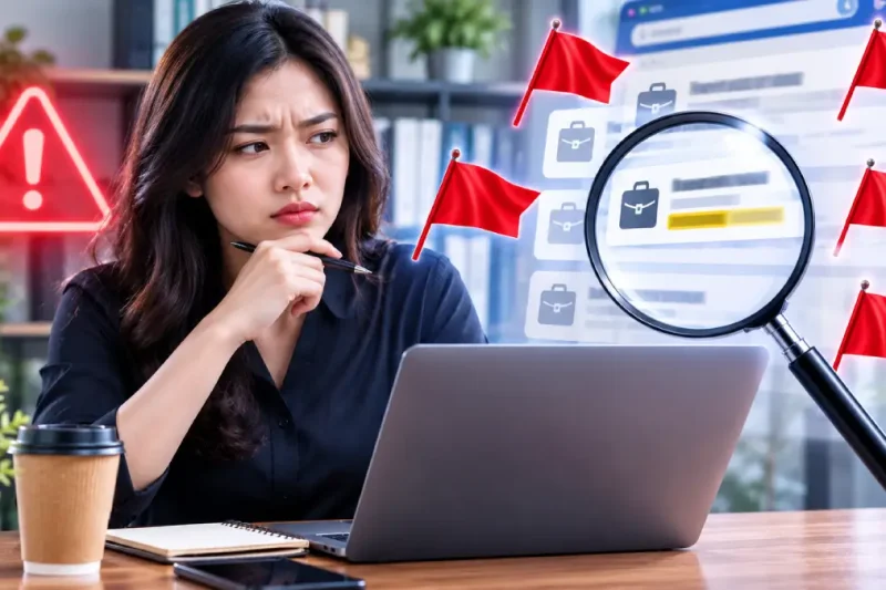 5 Red Flag dalam Iklan Lowongan Kerja yang Harus Kamu Hindari