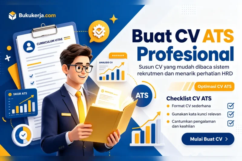 Buat CV ATS Profesional yang Mudah Dibaca Oleh Sistem Rekrutmen
