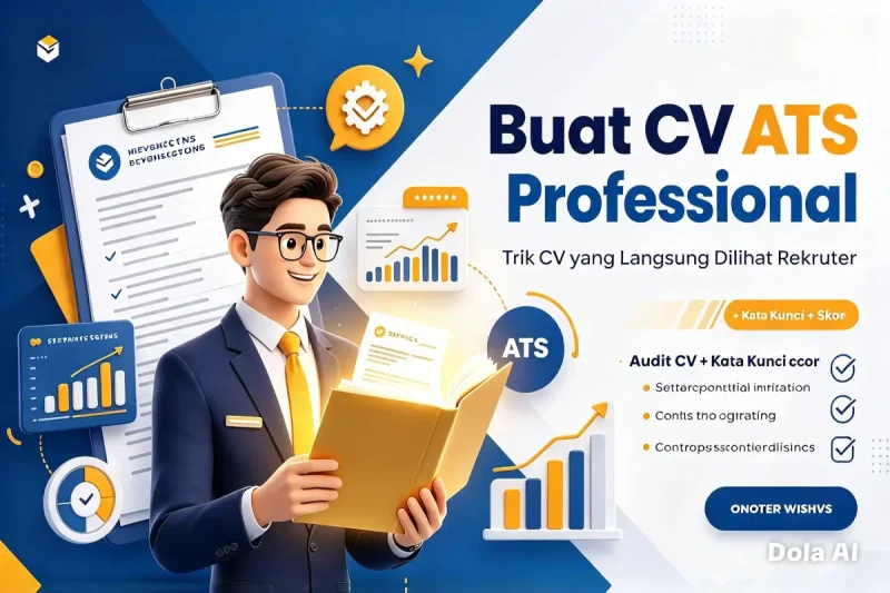 Buat CV ATS Profesional yang Mudah Dibaca Oleh Sistem Rekrutmen